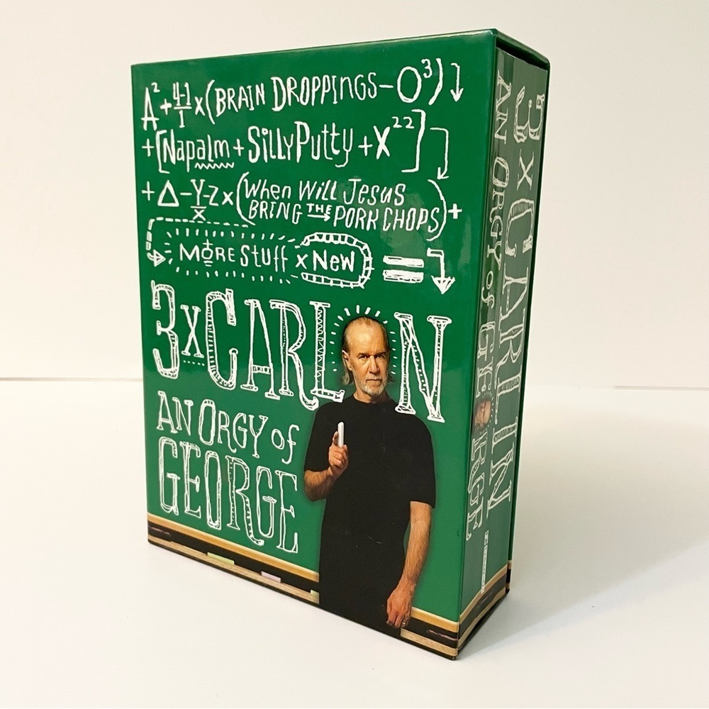3 x Carlin An Orgy of George Book By George Carlin